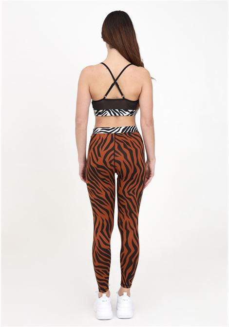 Animal Remix brown multicolor women's leggings PUMA | Leggings | 52481781