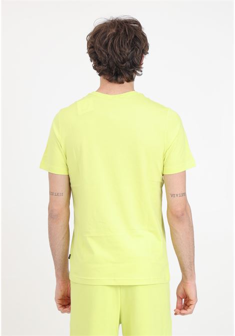 T-shirt da uomo verde lime Ess logo PUMA | 58666766