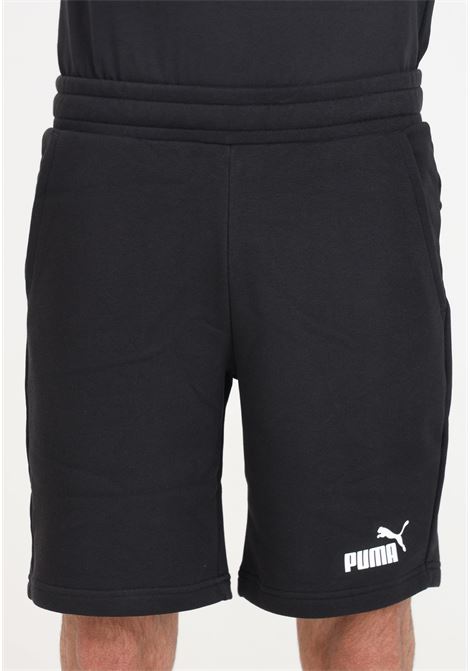 Shorts neri da uomo Essentials slim PUMA | 58674201