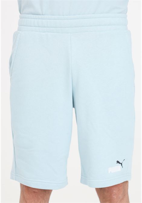 ESS+ Col light blue sports shorts for men PUMA | 58676622