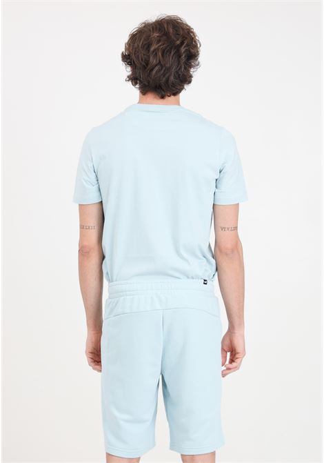 ESS+ Col light blue sports shorts for men PUMA | Shorts | 58676622