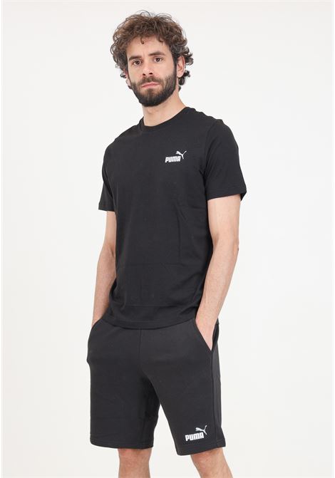 ESS+ Col sports shorts in black for men PUMA | Shorts | 58676661