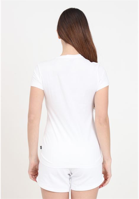 T-shirt da donna bianca Ess small logo PUMA | 58677602