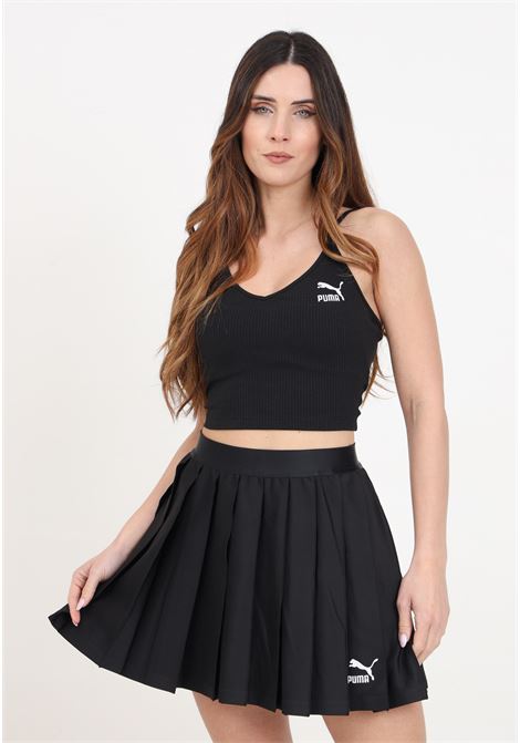 Short black skirt for women Classics pleated skirt PUMA | Skirts | 62423701