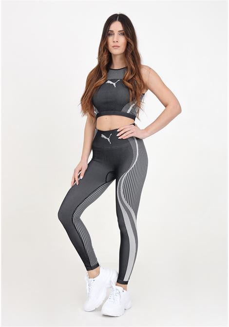 Dare to tights gray and black women's leggings PUMA | Leggings | 62429501