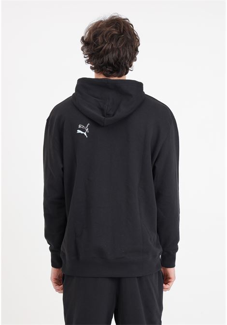 Brandlove graphic hoodie black men's sweatshirt PUMA | Hoodie | 62429801