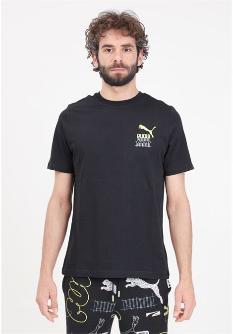 Brand love Graphic black men's t-shirt PUMA | T-shirt | 62502801