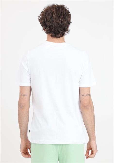 T-shirt sportiva bianca da uomo Graphics Mountain PUMA | 62791102