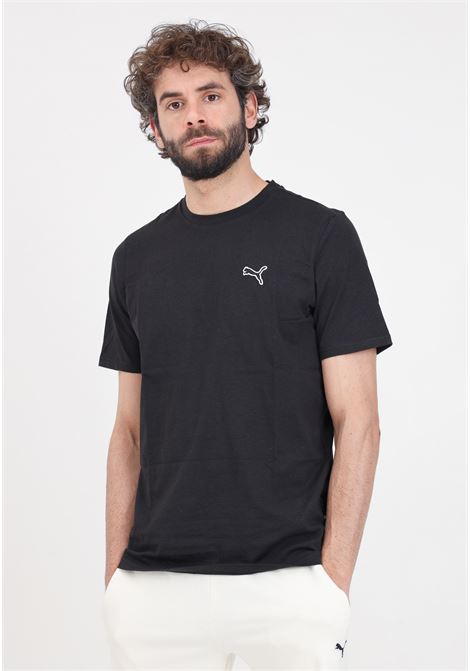 T-shirt da uomo nera Better essentials PUMA | T-shirt | 67597701