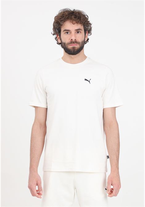 T-shirt da uomo crema Better essentials PUMA | T-shirt | 67597799