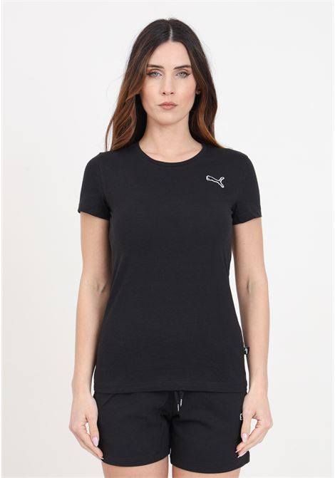 T-shirt da donna nera Better essentials PUMA | 67598601