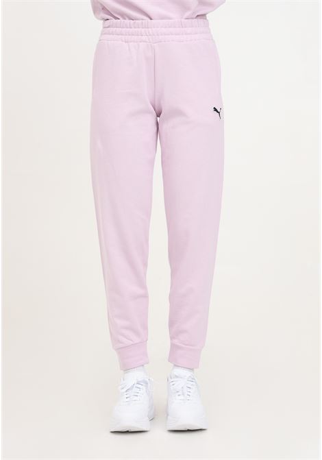 Pantaloni da donna tuta rosa better essentials crew PUMA | 67598960