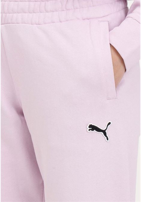 Better essentials crew women's pink tracksuit trousers PUMA | Pants | 67598960