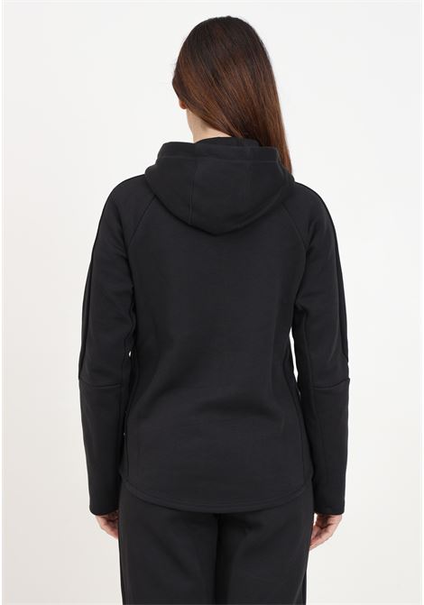 Black women's sweatshirt evostripe fz hoodie PUMA | 67787801