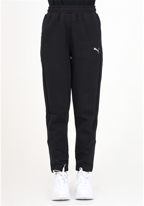 Women's black Evostripe high-waist trousers PUMA | Pants | 67788001