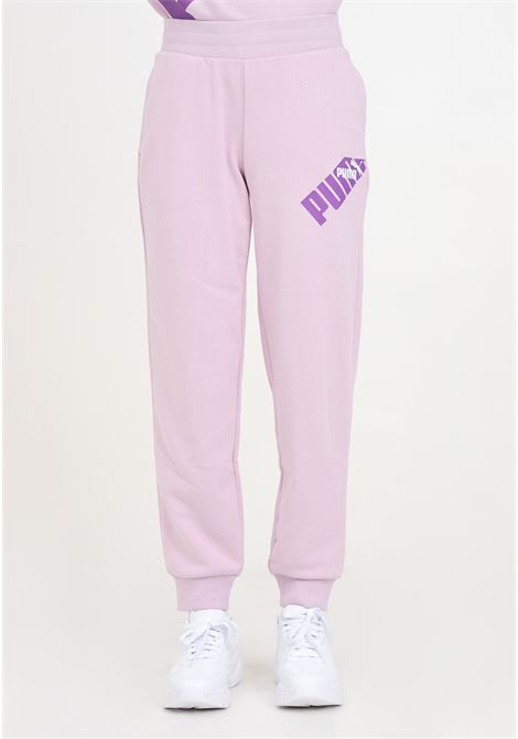 Puma Power pink women's tracksuit trousers PUMA | 67789560