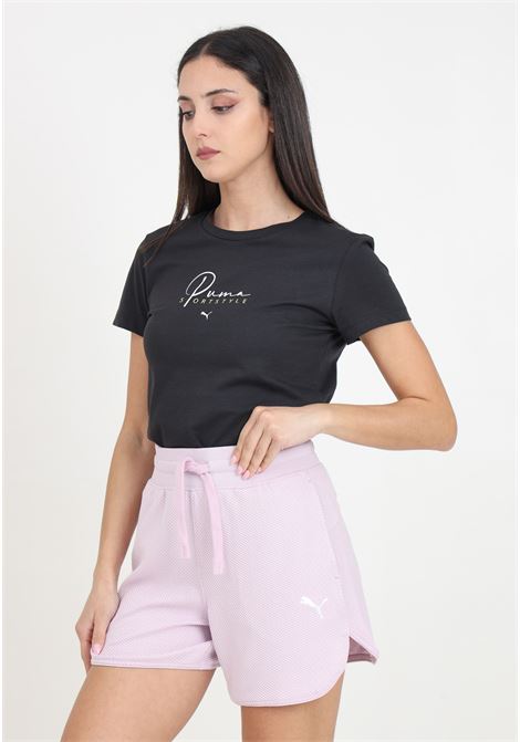 Lilac women's shorts HER PUMA | 67870160