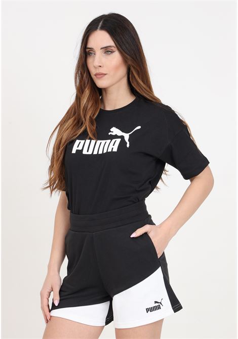 Shorts da donna neri puma power PUMA | 67874601