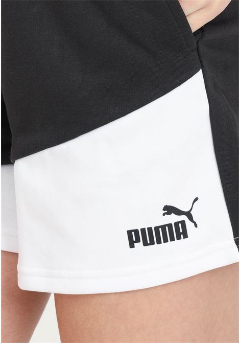 Shorts da donna neri puma power PUMA | 67874601