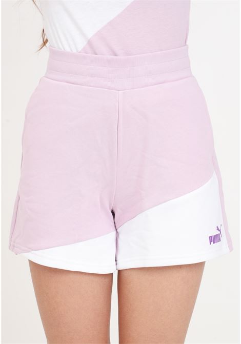 Puma power lilac women's shorts PUMA | 67874660
