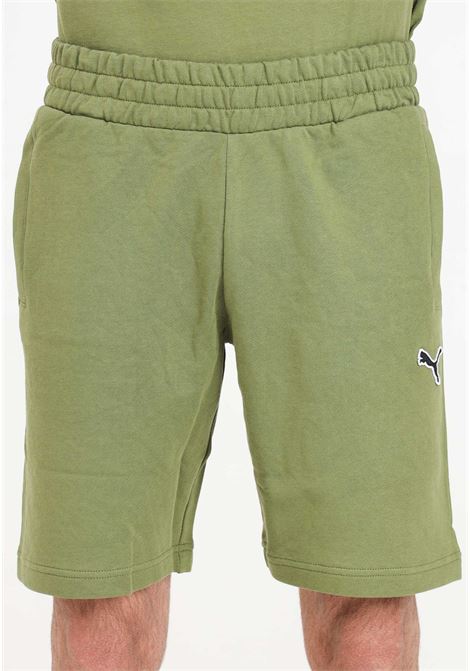 Shorts da uomo verde militare Better essentials PUMA | Shorts | 67882733