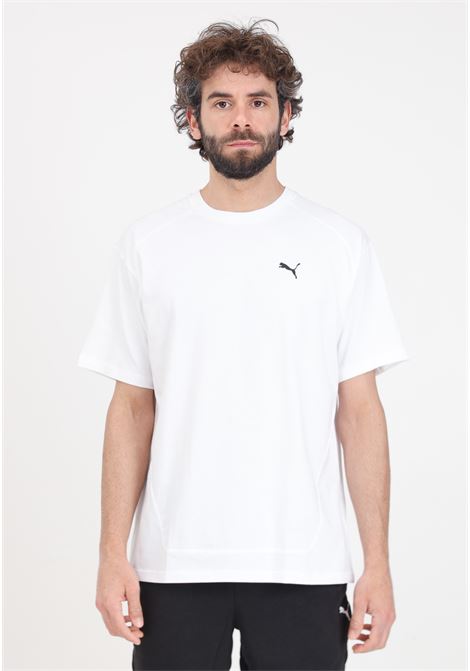 T-shirt da uomo bianca RAD/CAL PUMA | 67891302