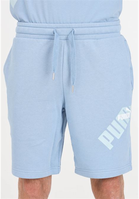 Shorts da uomo celesti Puma power graphic PUMA | Shorts | 67896520