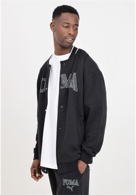 PUMA SQUAD black college track jacket for men PUMA | Jackets | 67897101