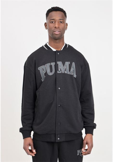 PUMA SQUAD black college track jacket for men PUMA | 67897101