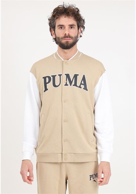 Giacca college Track jacket beige PUMA SQUAD da uomo PUMA | Felpe | 67897183