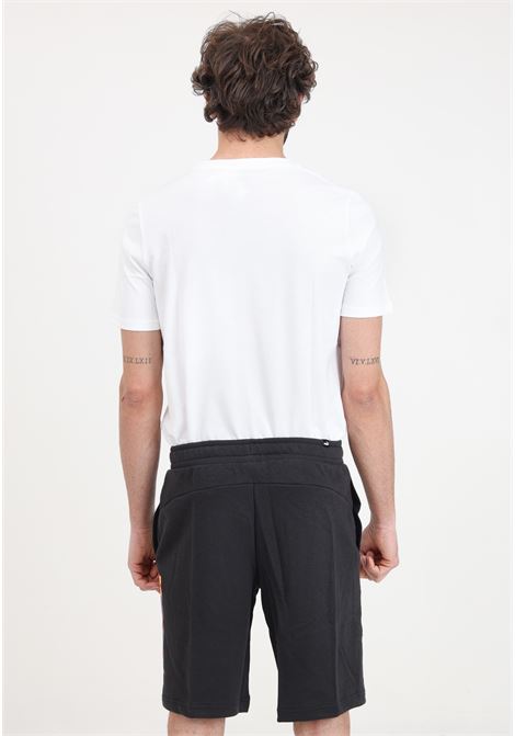 Shorts da uomo neri Ess+ logo lab PUMA | Shorts | 67898156