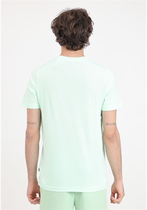 Ess+ logo lab green men's sports t-shirt PUMA | T-shirt | 67898888