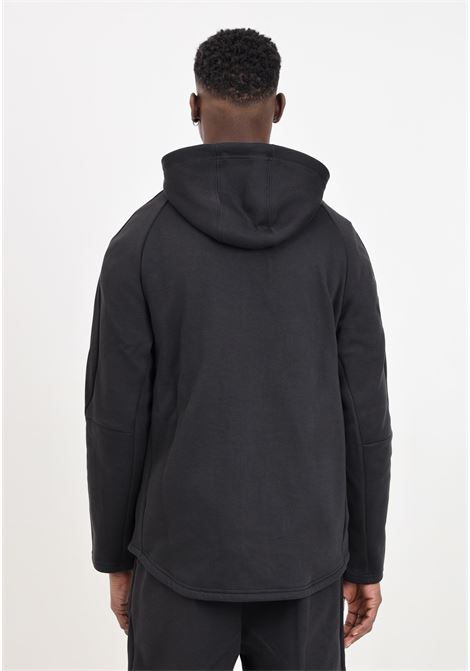 Black sweatshirt with full zip and hood EVOSTRIPE for men PUMA | Hoodie | 67899501