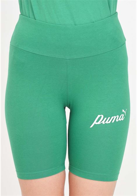 Shorts da donna verde Blossom 7 PUMA | 67967886