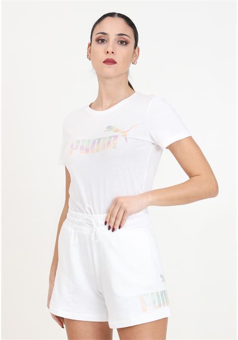Ess+ summer daze white women's t-shirt PUMA | 67992102