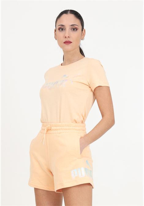 Ess+ summer daze orange women's shorts PUMA | Shorts | 67992845