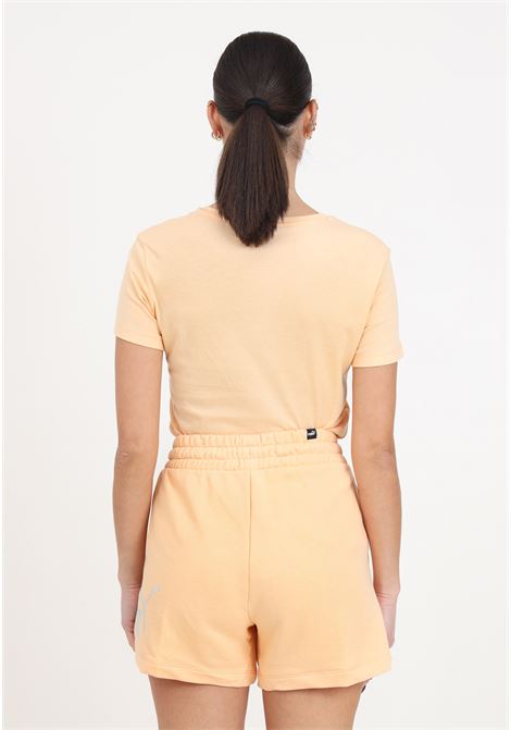 Shorts da donna arancioni Ess+ summer daze PUMA | Shorts | 67992845