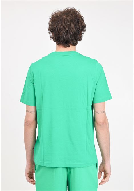T-shirt verde da uomo Ess+ love wins PUMA | 68000036