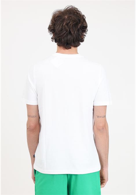 T-shirt bianca nera e verde da uomo Graphics circular PUMA | T-shirt | 68017402