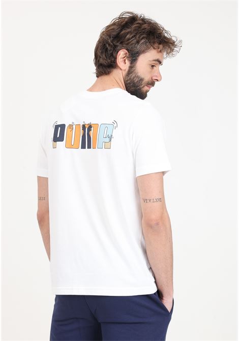 Graphics feel good white men's t-shirt PUMA | T-shirt | 68017902