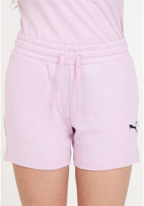 Shorts da donna lilla Better Essentials PUMA | Shorts | 68097460