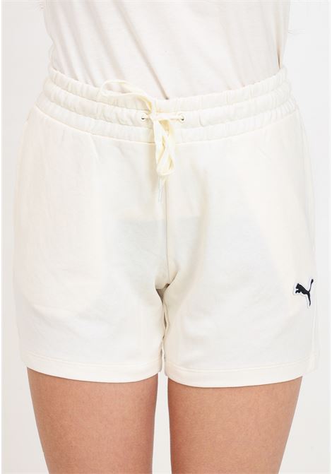 Shorts da donna panna Better Essentials PUMA | Shorts | 68097499
