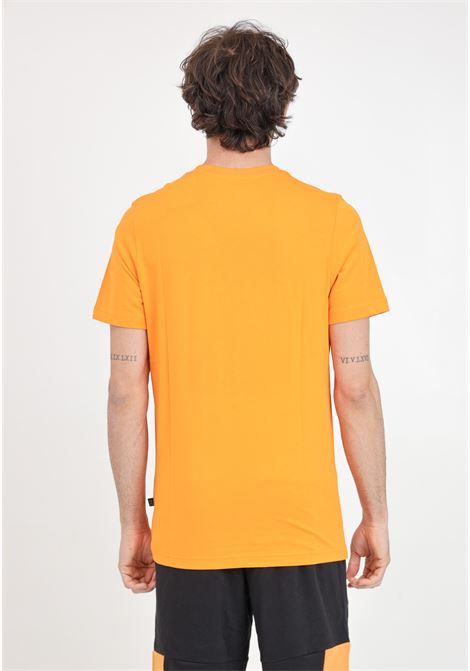 T-shirt sportiva arancione da uomo Blank base PUMA | 68436303