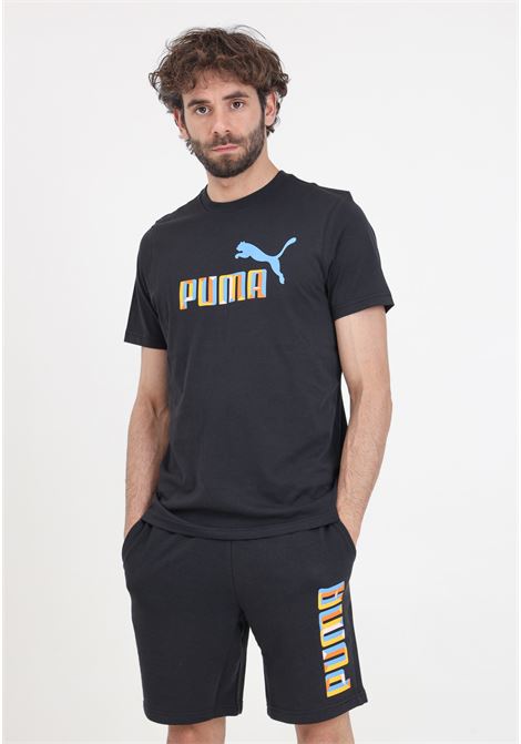 Blank basic black men's shorts PUMA | 68436801
