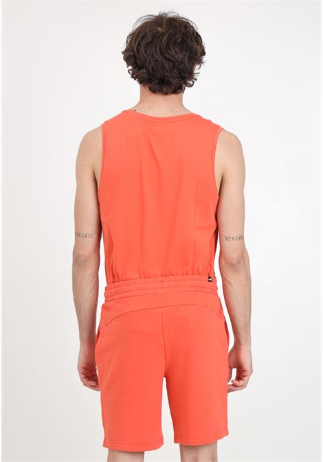 Blank basic orange men's shorts PUMA | 68436902