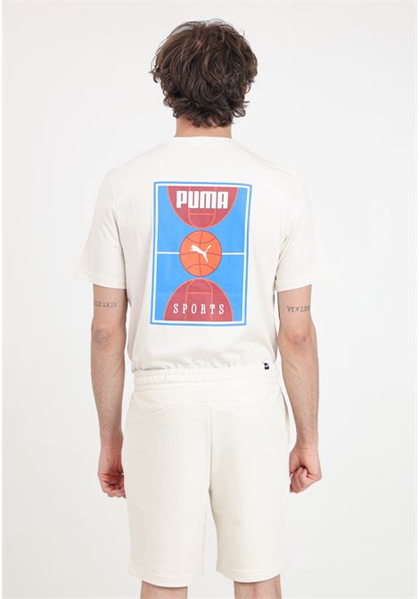 Blank basic beige men's shorts PUMA | Shorts | 68436903
