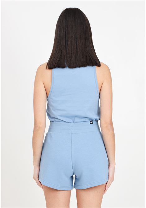Blank base light blue women's shorts PUMA | Shorts | 68480102