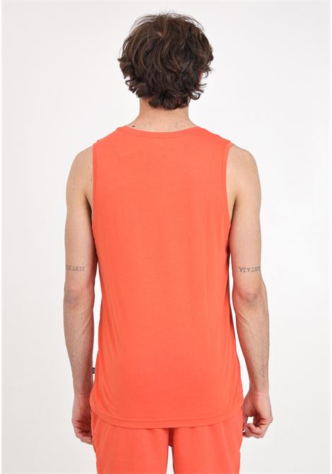 Blank basic orange men's sleeveless t-shirt PUMA | T-shirt | 68480602