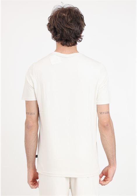 Essentials+ Tape men's beige sports t-shirt PUMA | T-shirt | 84738287