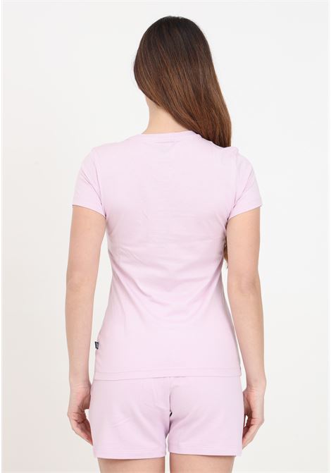 Ess+ Embroidery lilac women's t-shirt PUMA | 84833160